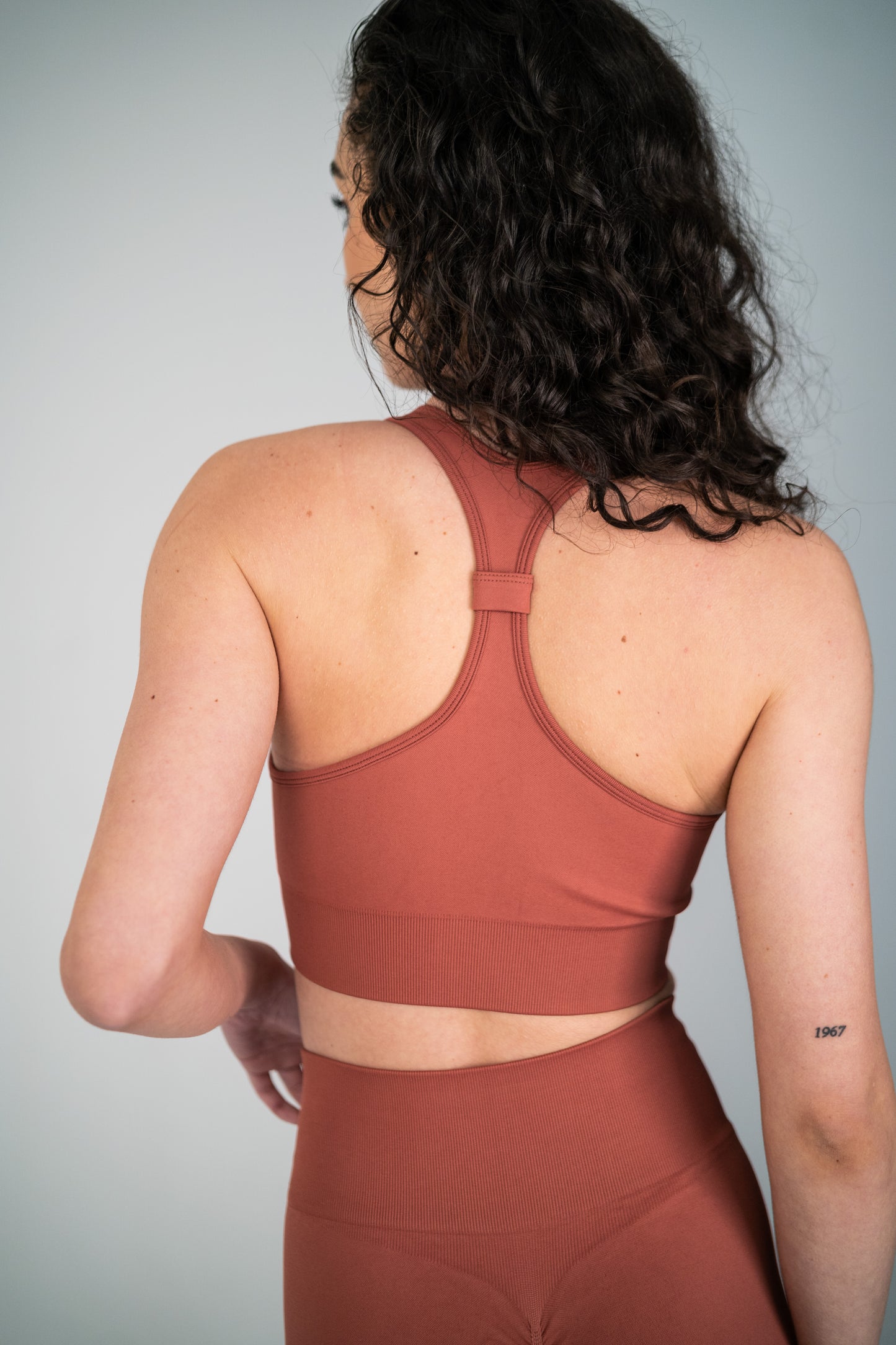 Seamless Racer Back Sports Bra